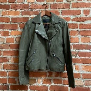 BCBG Leather Jacket